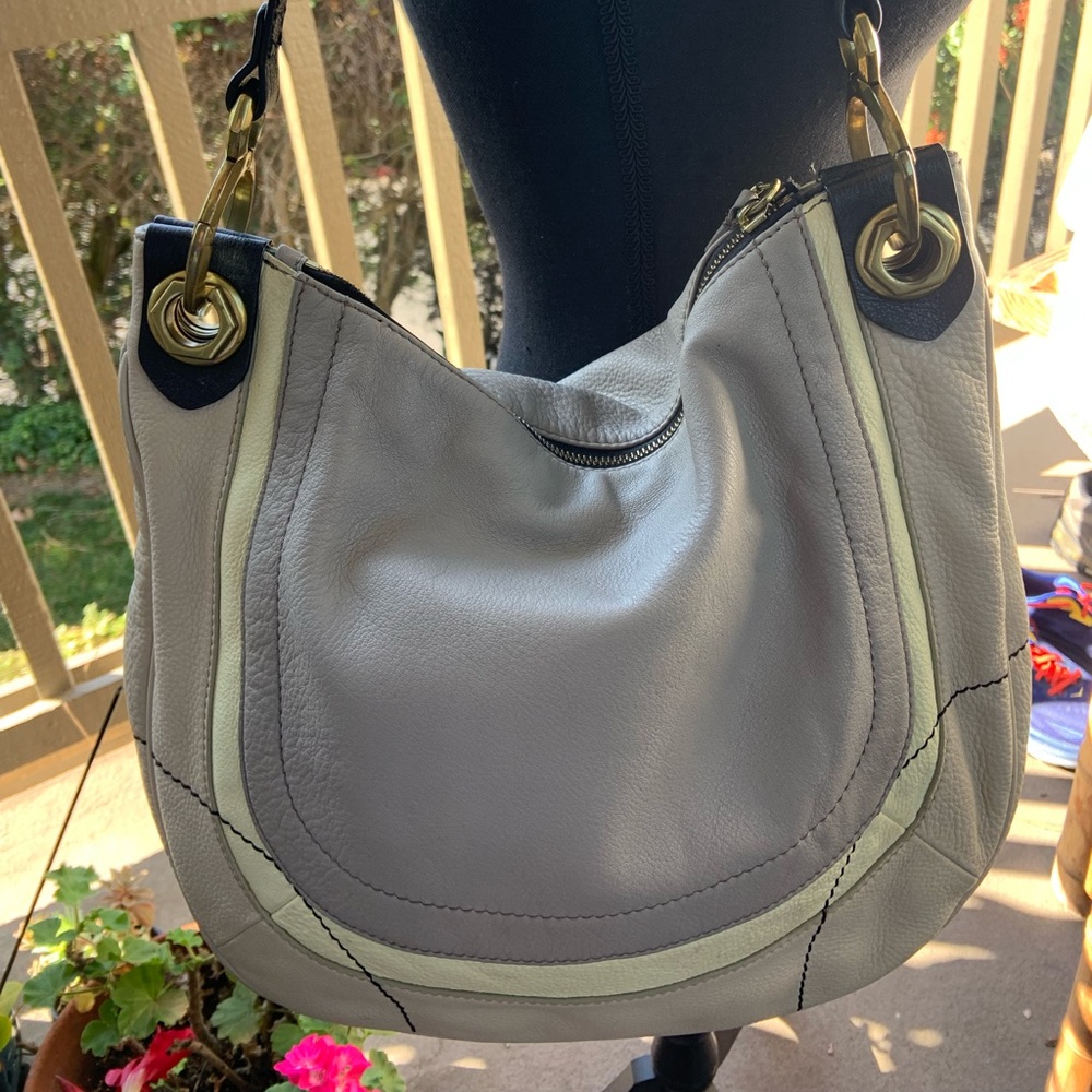 orYany Samara tri color leather Shoulder Bag
